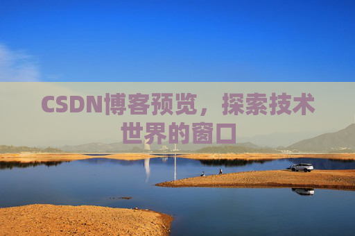 CSDN博客预览，探索技术世界的窗口